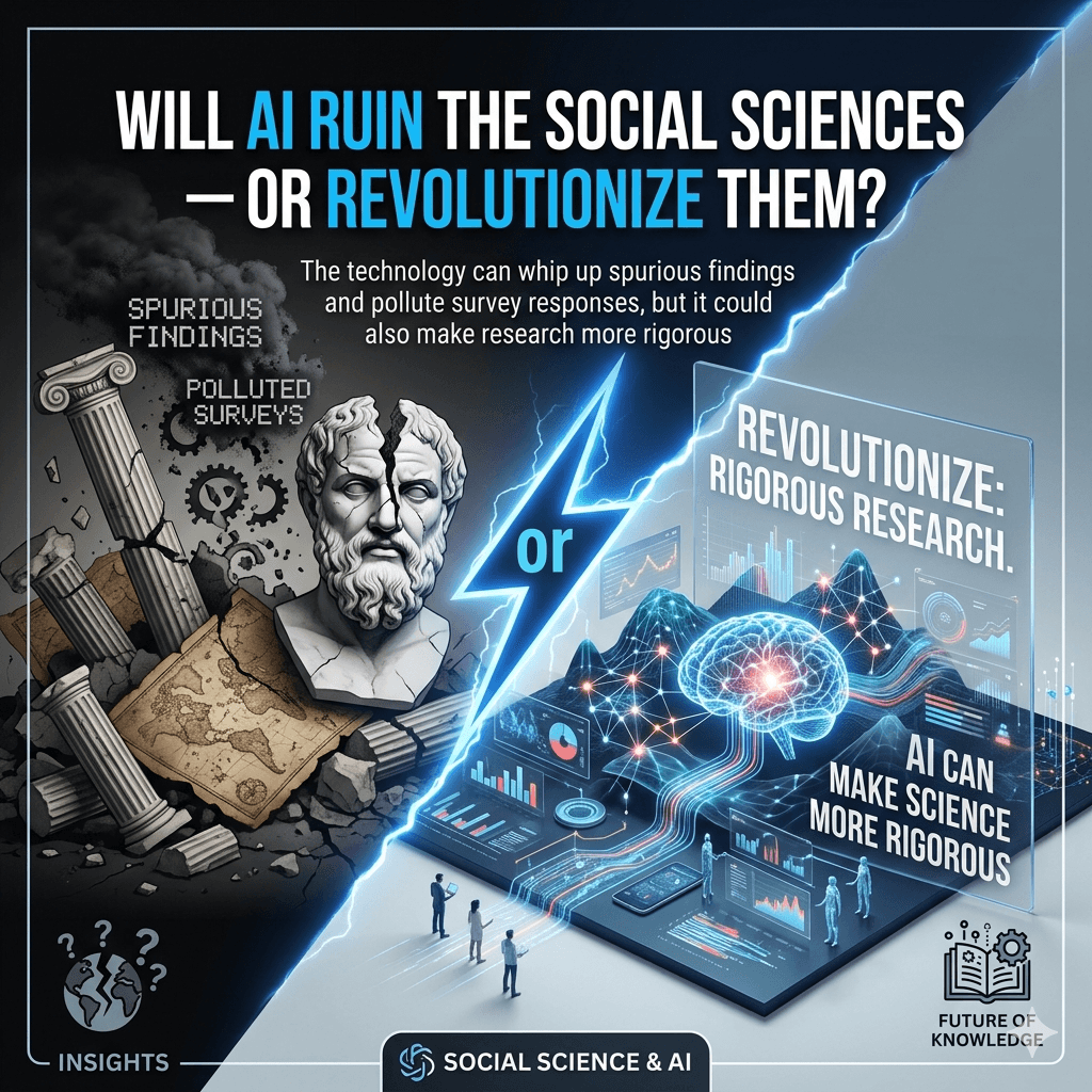 Will AI ruin the social sciences — or revolutionize them?